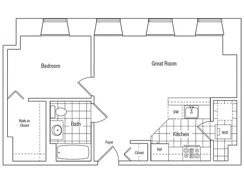 Floor plan The Narragansett