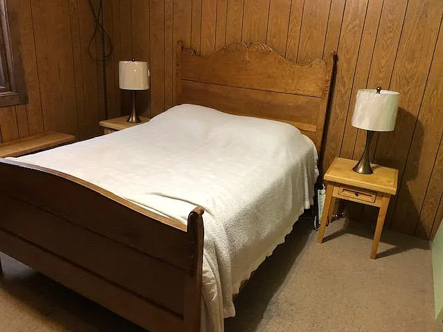 Double bed.