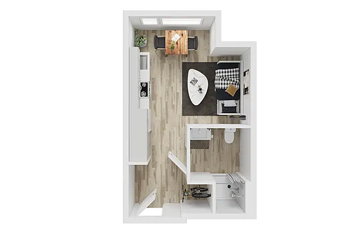 Floor plan Studio