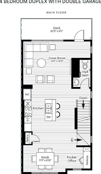 3 bed, 2.5 bath, $2,250 — Photo 2