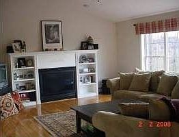 Great Room with Gas Fireplace and Built Ins