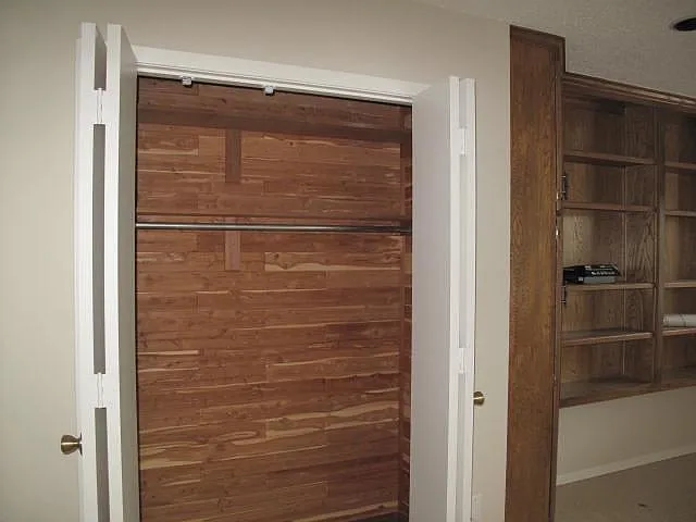 cedar closet in office off of master bedroom