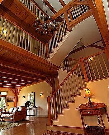 3 story foyer to huge loft
