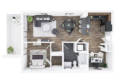 Floor plan B2
