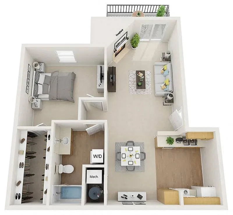Floor plan Jemez