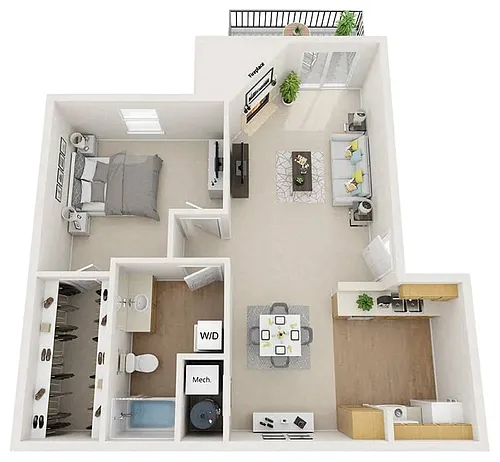 Floor plan Jemez