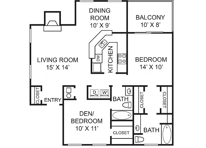 Floor plan B2