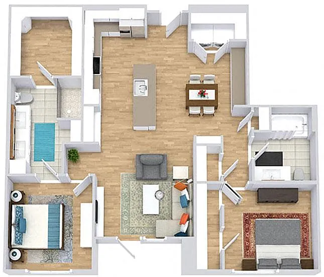 Floor plan Triple Crown