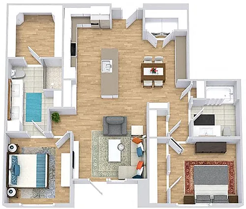 Floor plan Triple Crown