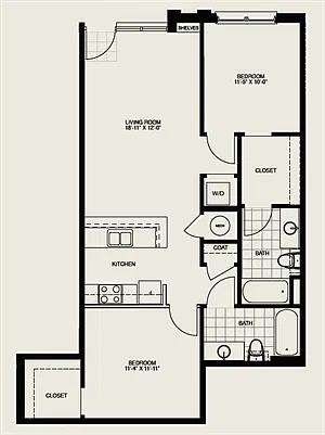 Floor plan B12