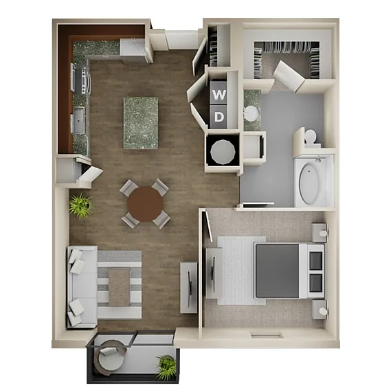 Floor plan A2 - B
