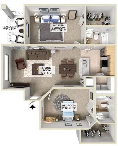 Floor plan Carnation