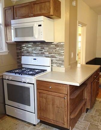 Newly renovated kitchen with brand new appliances.