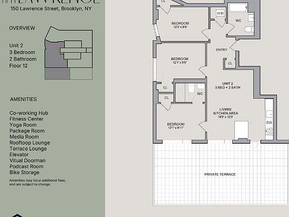 2nd image of 150 Lawrence St #1262