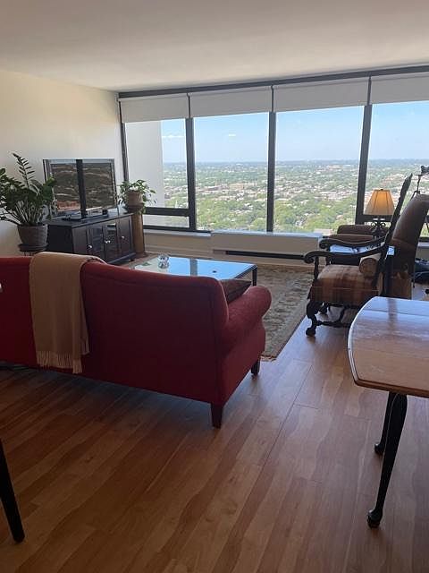Living room with great view