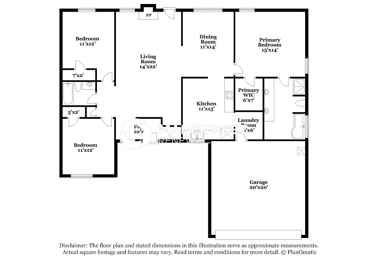 Floor Plan - 210 Millstone Ct