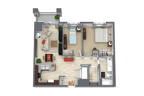 Floor plan 1041-104