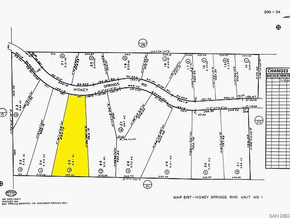 5th image of 0 Honey Springs Rd Lot 25-6197