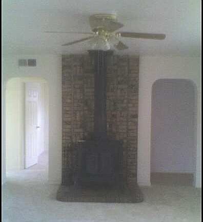 Wood-burning stove / fireplace is great for relaxing and saving $$$ on heating
