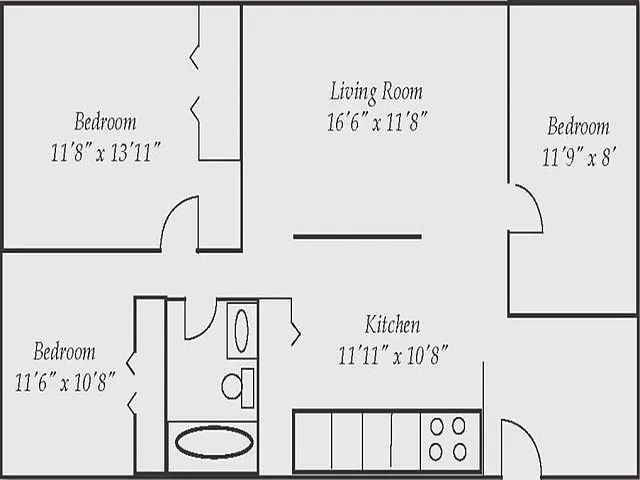 3 bedroom floor plan 3 bedroom floor plan