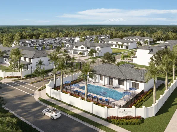 THE DRAKE (D) Plan, Santa Barbara Place Naples