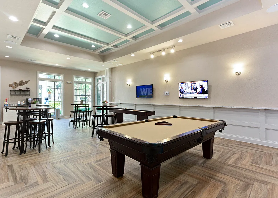 Check out this recreation/ game room!