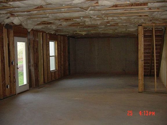 Basement w/door to outside