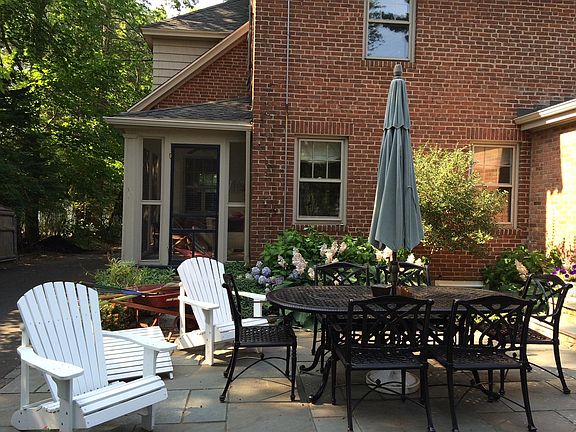 Lovely patio and small yard