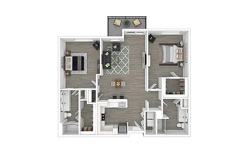 Floor plan B2