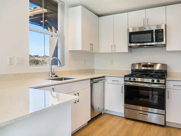 Kitchen with Stainless Steel Appliances