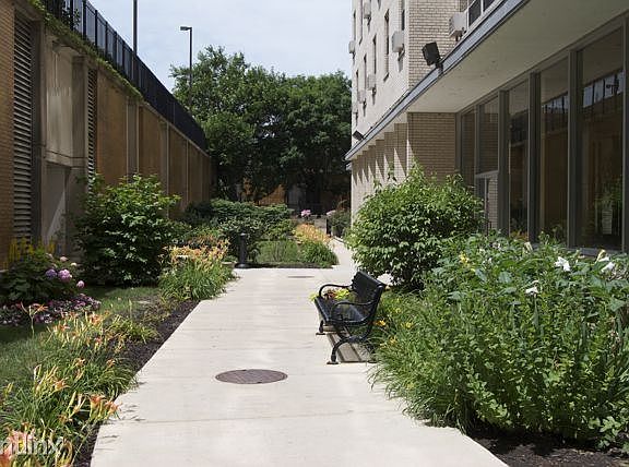 outside building