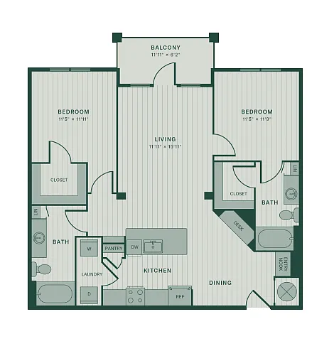 Floor plan The Aster