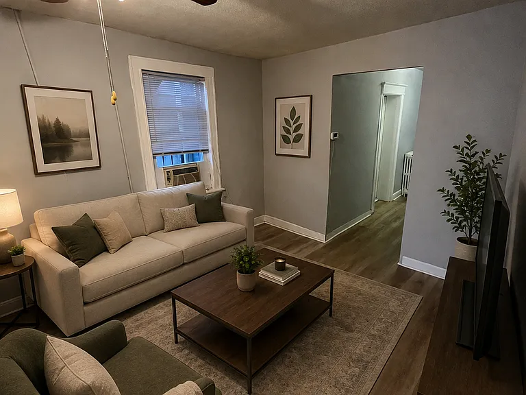Den Area (AI Staged)