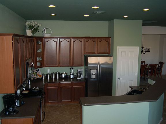 Stainless and Corian counters