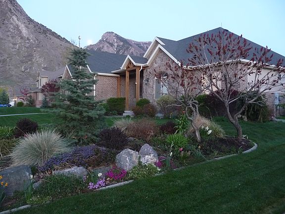 Custom home at base of mtn