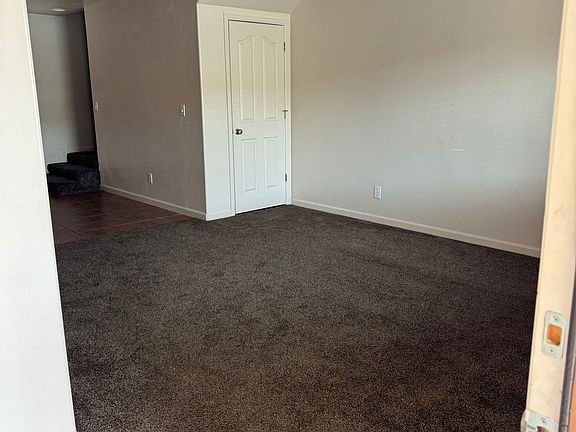 Living room and extra under the stairs storage