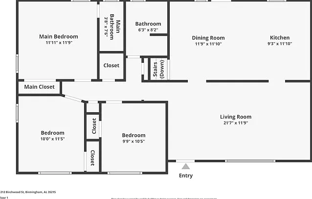 3 bed, 2.0 bath, 1852 sqft, $1,395 — Photo 3