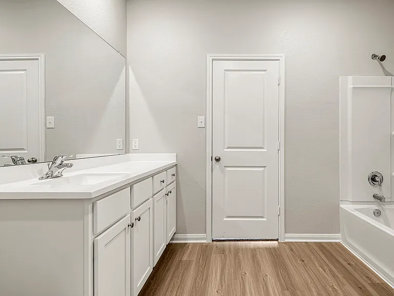 Master bathroom.