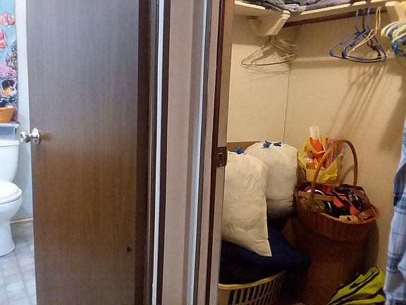 Bedrooms have walk in closets