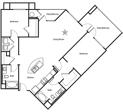 Floor plan B7