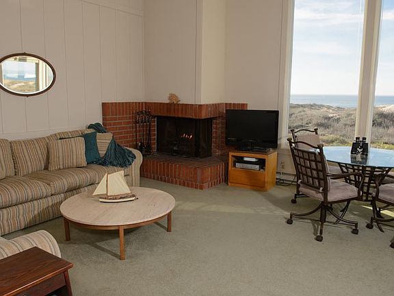 Living Room with ocean views