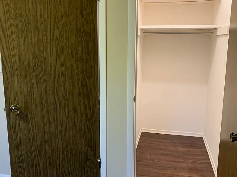 Walk-in closet in second Bedroom