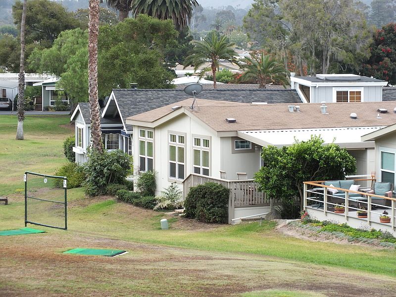 Back exterior of home