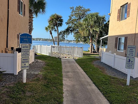 Entrance to the river area