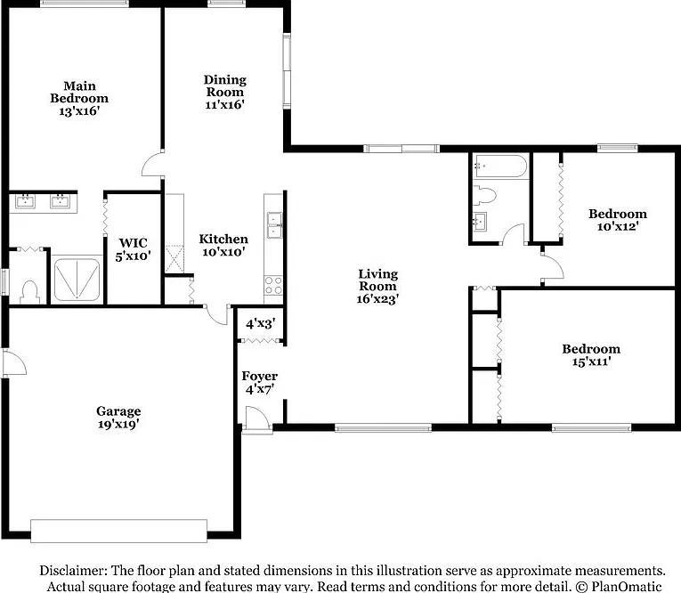 3 bed, 2.0 bath, 1480 sqft, $1,895 — Photo 2