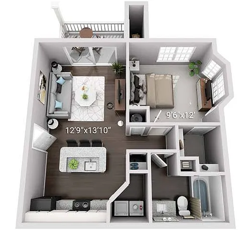 Floor plan A1