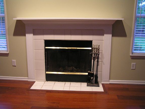 Wood Burning Fireplace