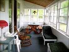 enclosed porch