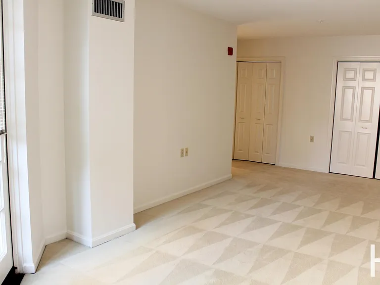 un-renovated unit, master bedroom