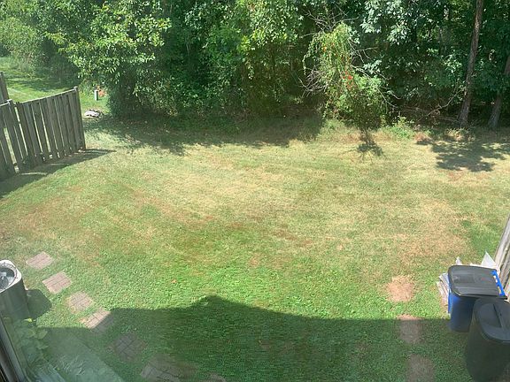 Backyard _ backs to woods for quiet and privacy